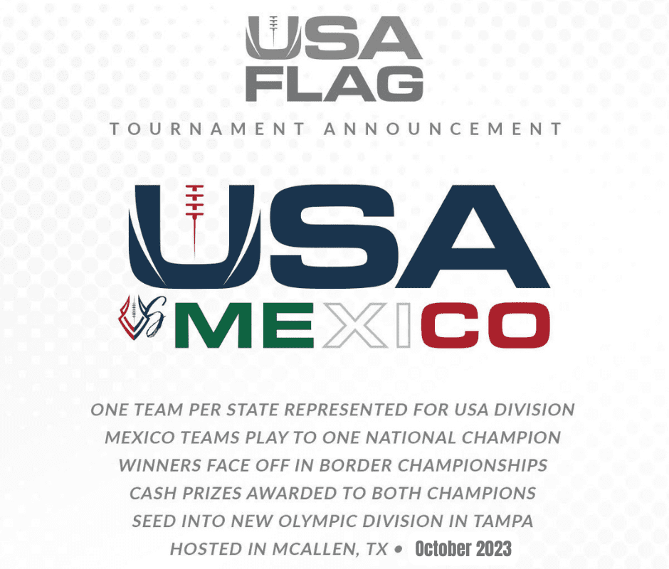 U.S. and Mexico Flag National Teams meet for The Rematch at NFL's